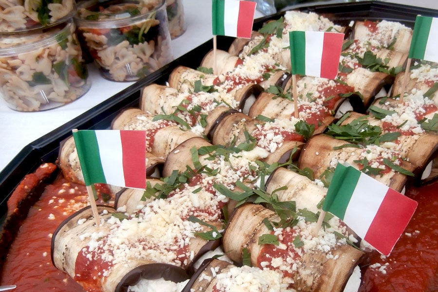 Buffet chaud italien | À Table